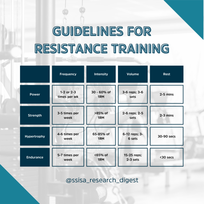 Muscle resistance training