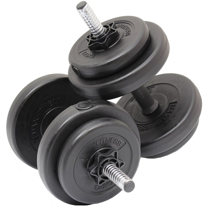 Weights for workout