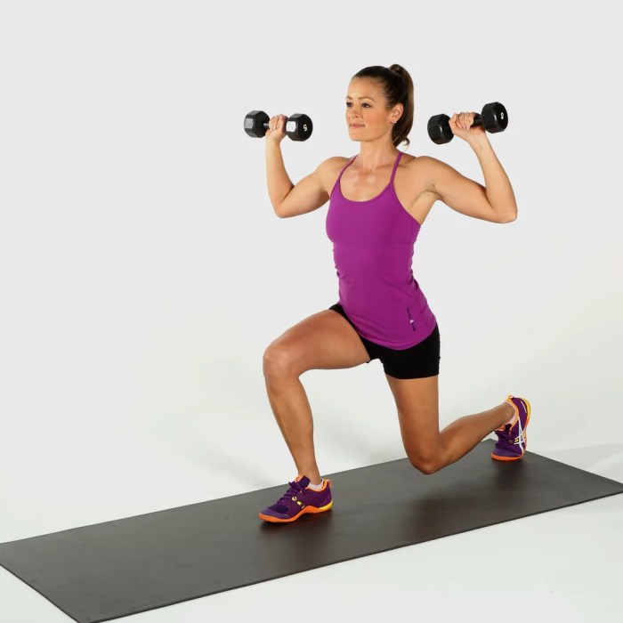 Weight training workouts for women