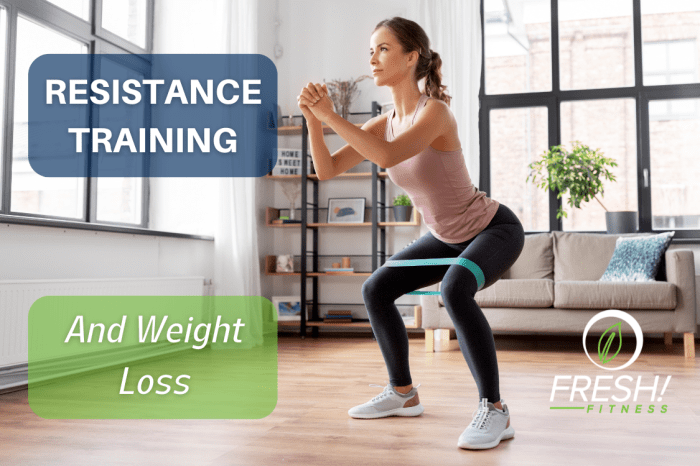 Resistance workout for weight loss