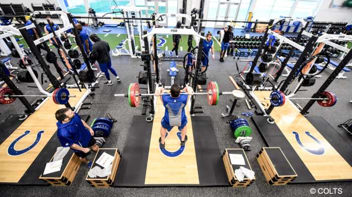 Colts workouts